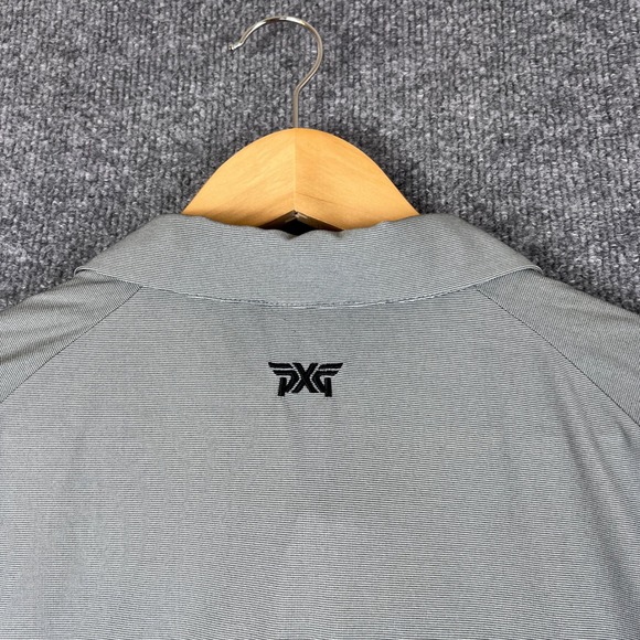 PXG Golf Polo Shirt Mens 2XL Gray Parsons Xtreme Stretch Performance - Picture 7 of 11